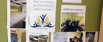 West Kootenay Brain Injury Association Thank You Wall