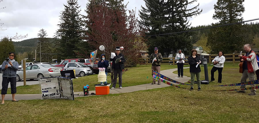 Gathering For A Special Birthday For Hubert During Covid-19