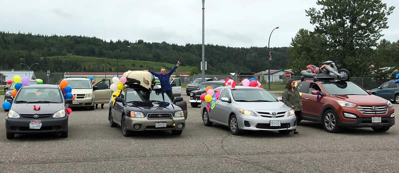 Car Parade During Covid
